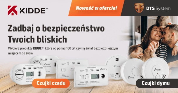 Autonomiczne czujki dymu i czujniki czadu Kidde